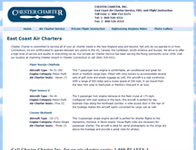 Tablet Screenshot of chester-charter.com